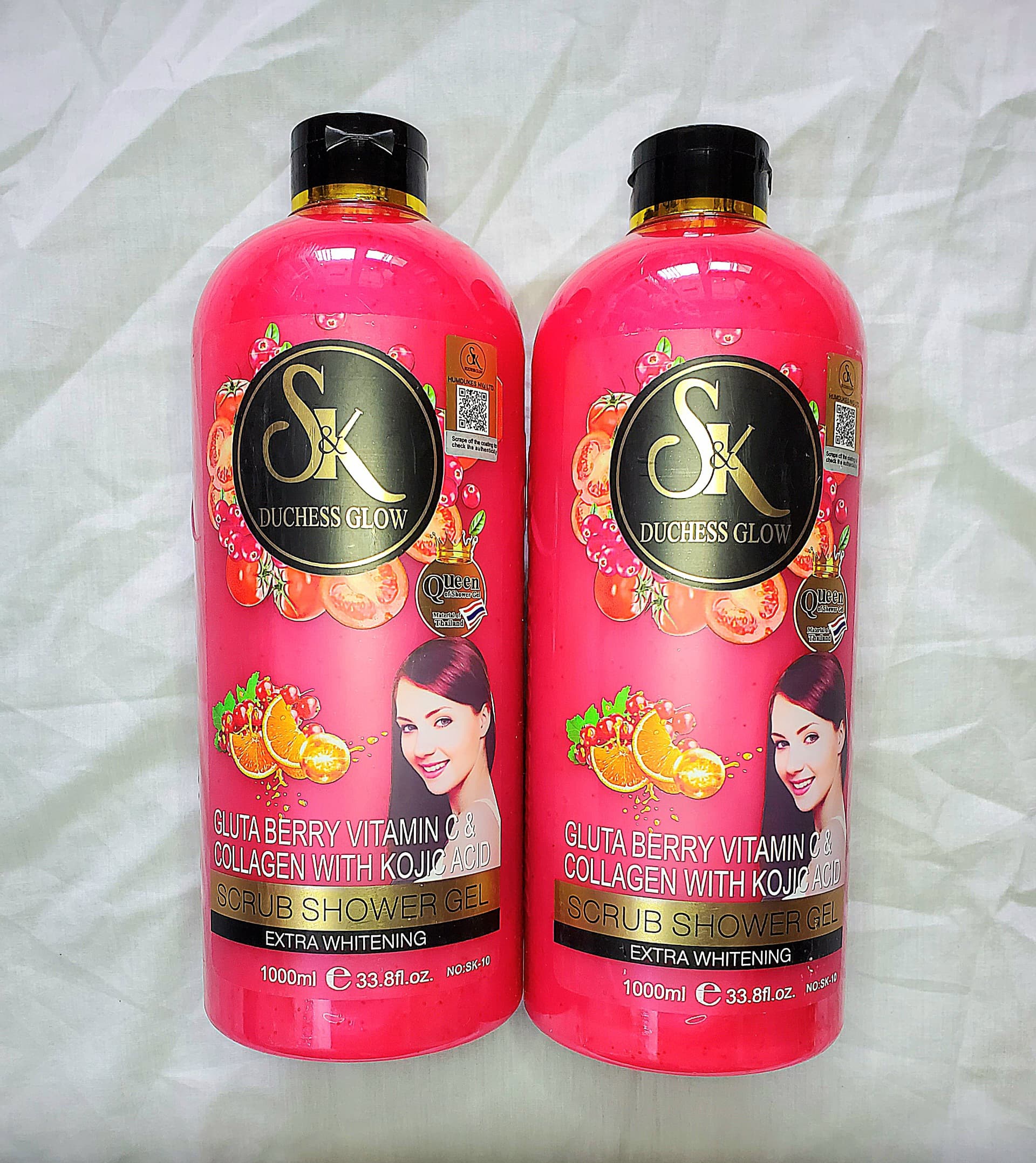 S&k duchess glow gluta berry vitamin C & collagen with kojic acid