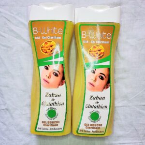 B-white gel douche zaban & glutathion
